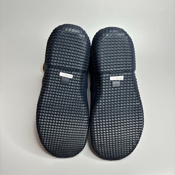 Hunter Women's Original Insulated Roll Top Sherpa Boots in Navy/White Willow - Picture 9 of 10